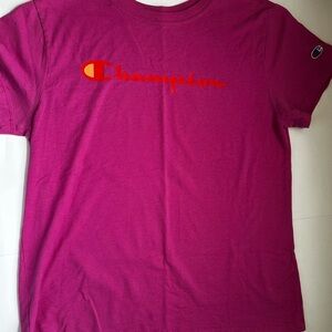 Champion Women's Pink Short Sleeve Tee